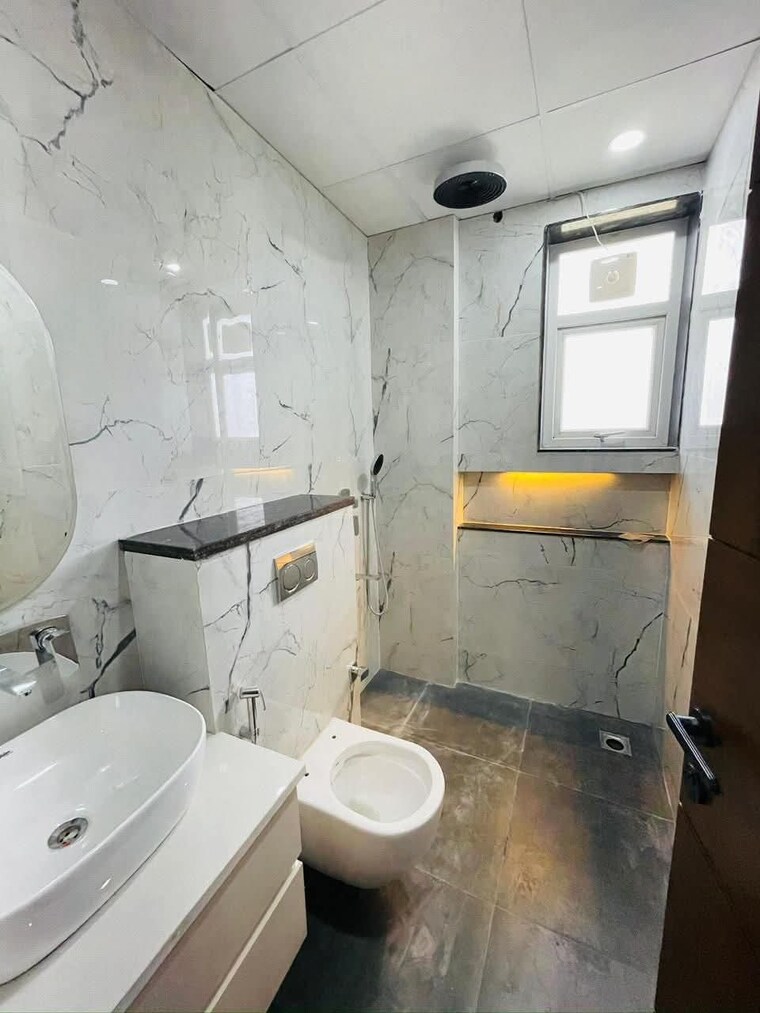 Bathroom, chattarpur 1 Bedroom 450 Sq.Ft. Builder Floor In Chattarpur Delhi 9549865