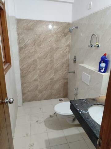 Bathroom in 2.5 BHK Builder Floor at Wave Prime Floors, Wave City – for Rent