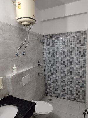 Bathroom in 2.5 BHK Builder Floor at Wave Prime Floors, Wave City – for Rent