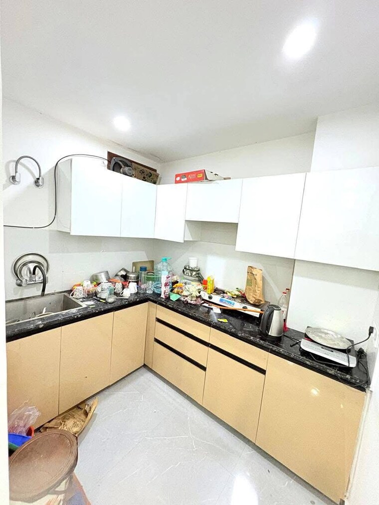 Kitchen, chattarpur 1 Bedroom 450 Sq.Ft. Builder Floor In Chattarpur Delhi 9549891