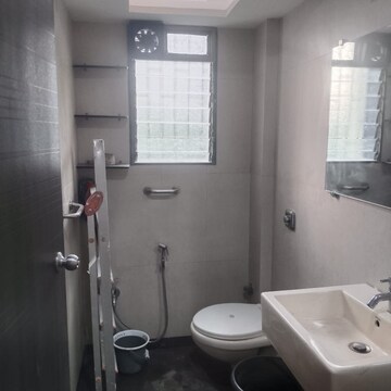 Bathroom in 2 BHK Apartment at Sector 16 Kopar Khairane – for Rent
