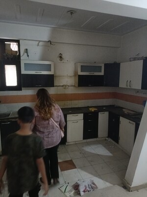 Kitchen in 3 BHK Apartment at Saket Kunj Sahibabad, Rajendra Nagar Sector 5 – for Rent