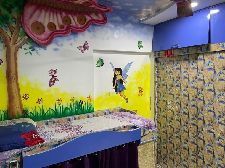 Bedroom, rosa-bella 3 Bedroom 1350 Sq.Ft. Apartment In Ghodbunder Road Thane 9549934