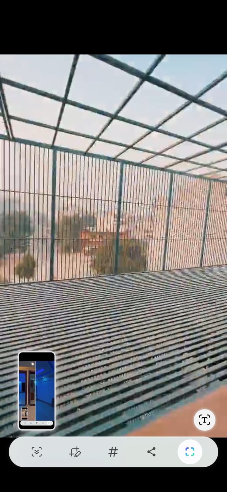 Balcony, parklands 3 Bedroom 250 Sq.Yd. Builder Floor In Sector 85 Faridabad 9549919