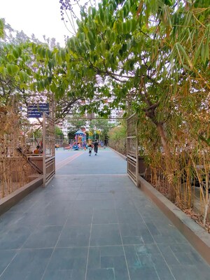 Balcony in 2 BHK Apartment at Kumar Pebble Park, Hadapsar – for Rent