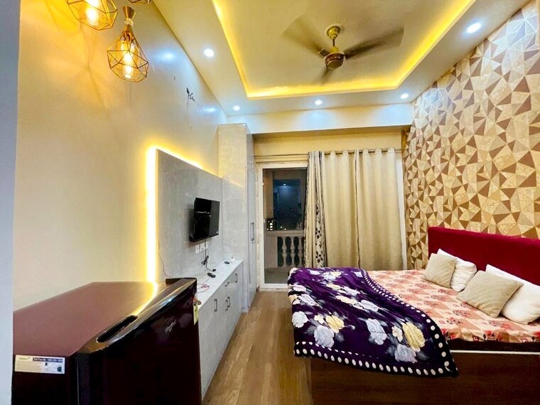 Bedroom, kaveri-city-center Studio 503 Sq.Ft. Apartment In Delta I Greater Noida Greater Noida 9549956