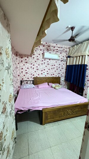 Bedroom in 1 BHK Apartment at City Shine CHS, Kopar Khairane – for Rent