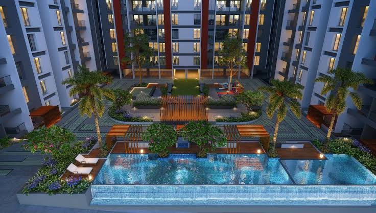 2 BHK Apartment For Rent in Shivam 19 Grand West