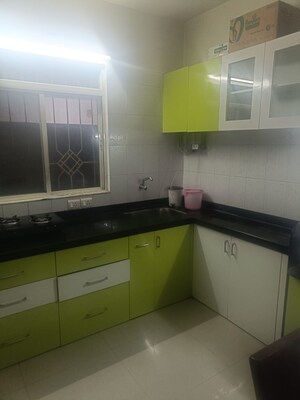 Kitchen in 2 BHK Apartment at Ambiience Antilia, Bavdhan – for Rent