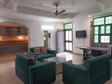 Living Room in 3 BHK Builder Floor at Saket – for Rent