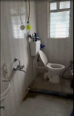 Bathroom in 1 BHK Apartment at Gera Shrishti, Wagholi – for Rent