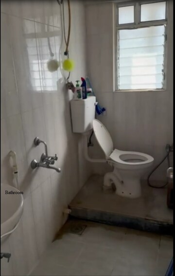 Bathroom in 1 BHK Apartment at Gera Shrishti, Wagholi – for Rent