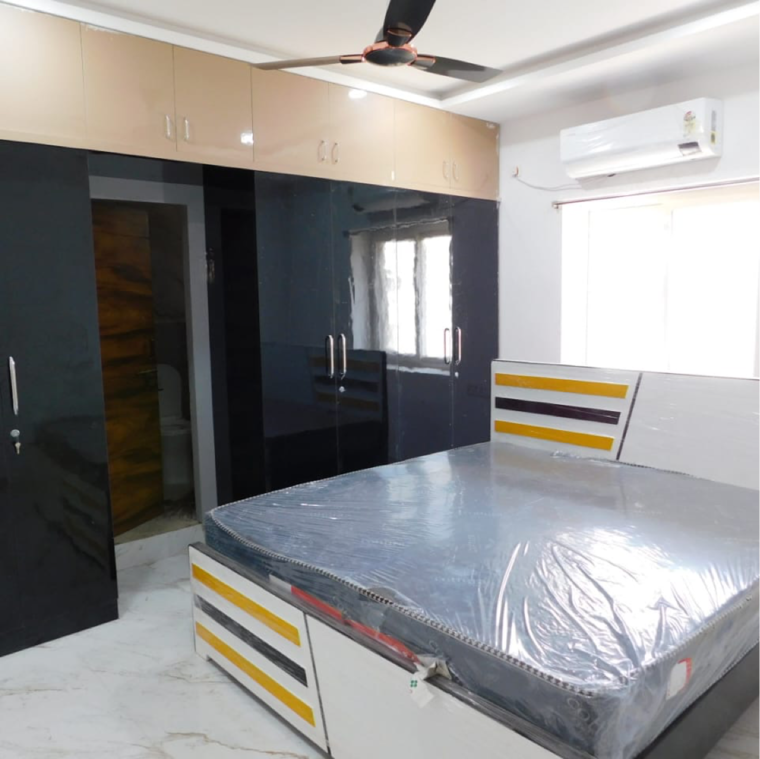 Bedroom, kondapur 3 Bedroom 2000 Sq.Ft. Builder Floor In Kondapur Hyderabad 9550163