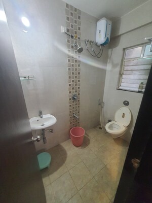 Bathroom in 2 BHK Apartment at Surya Skies, Punawale – for Rent