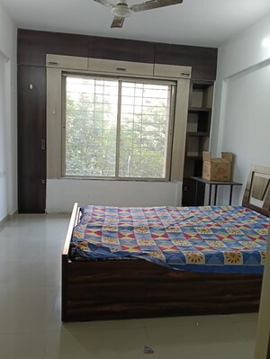 Bedroom in 2 BHK Apartment at Goel Ganga Cypress, Tathawade – for Rent