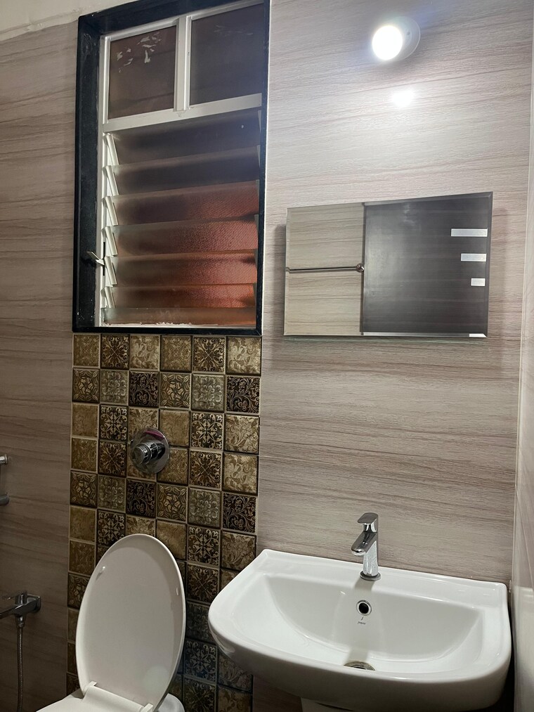 Bathroom, gk-silverland-residency-phase-3 2 Bedroom 850 Sq.Ft. Apartment In Ravet Pune 9550244