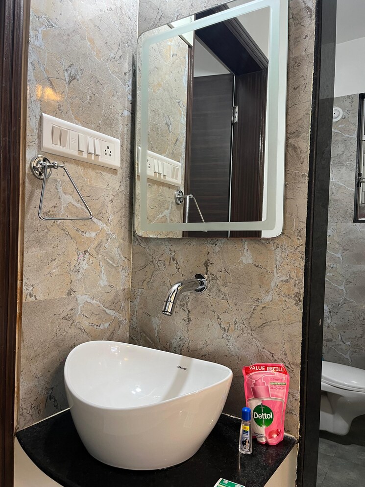 Bathroom, gk-silverland-residency-phase-3 2 Bedroom 850 Sq.Ft. Apartment In Ravet Pune 9550244