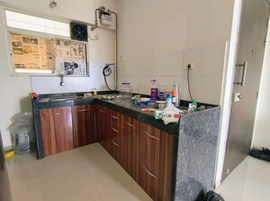 Kitchen in Studio Apartment at Purva Silversands, Mundhwa – for Rent