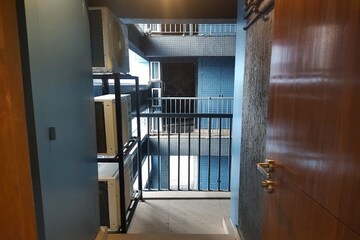 Staircase in 2 BHK Apartment at Godrej Platinum Mumbai, Vikhroli East – for Rent