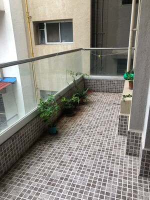 Balcony in 3 BHK Apartment at Kolte Patil Stargaze, Bavdhan – for Rent