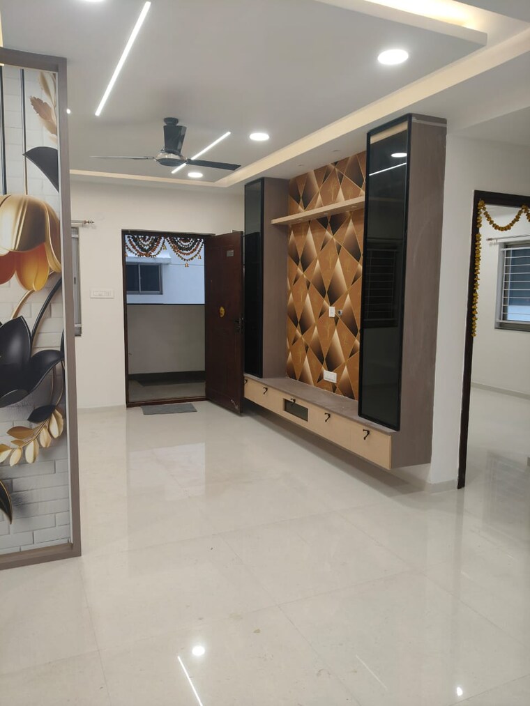 Living Room, frontline-seven 3 Bedroom 1505 Sq.Ft. Apartment In Kokapet Hyderabad 9550342