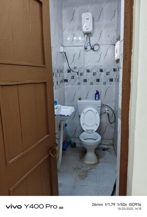 Bathroom in 1 RK Apartment at Dwarka – for Sale