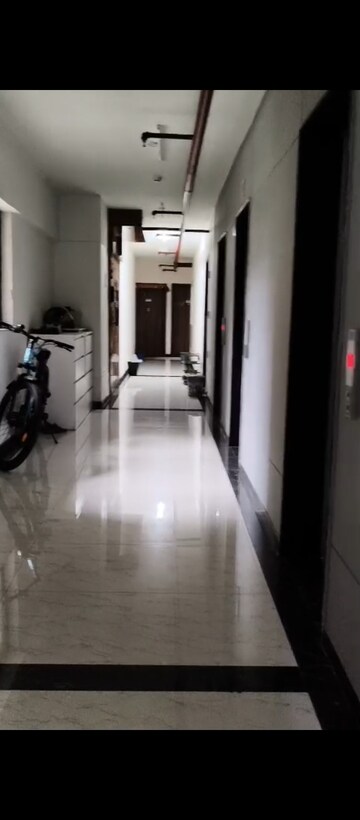 Building Lobby in 1 BHK Apartment at Runwal Gardens, Dombivli East – for Rent