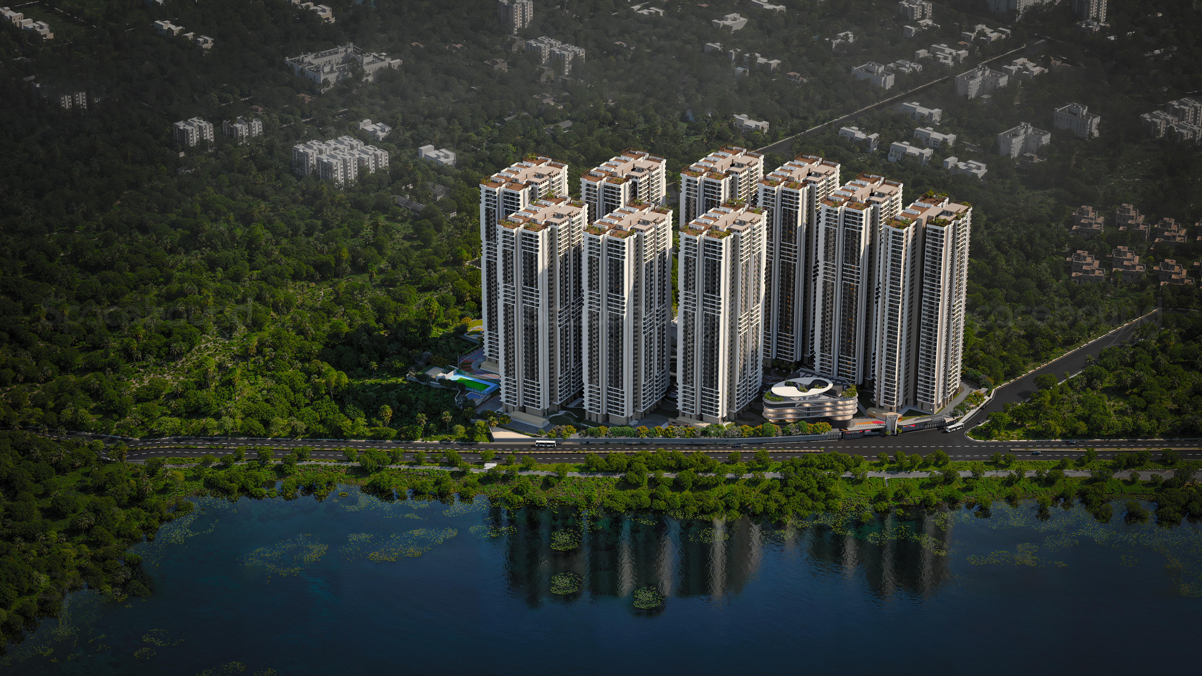 2 BHK + Pooja Room Apartment For Sale in Aaditri Everest