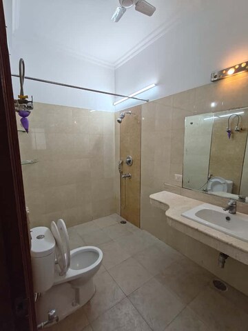 Bathroom in 4 BHK Builder Floor at Sector 52 – for Rent