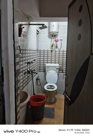 Bathroom in 1 RK Apartment at Dwarka – for Sale