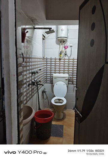 Bathroom in 1 RK Apartment at Dwarka – for Sale