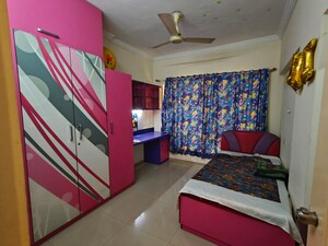 Bedroom in 2.5 BHK Apartment at G K Roseland Residency, Pimple Saudagar – for Rent