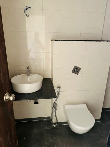 Bathroom in 1.5 BHK Apartment at RRB Satra Harmony, Chembur – for Rent