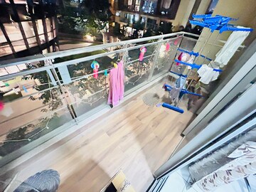 Balcony in 2 BHK Apartment at Amanora Adreno Towers, Hadapsar – for Rent