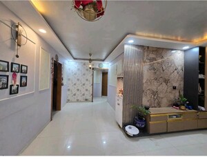 Living Room in 3 BHK Apartment at Shree Signature Park, Wakad – for Sale