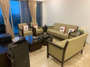 Living Room in 3 BHK Apartment at Amanora Gateway Towers, Hadapsar – for Rent