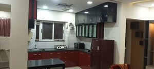 Kitchen in 3 BHK Apartment at Amanora Gateway Towers, Hadapsar – for Rent