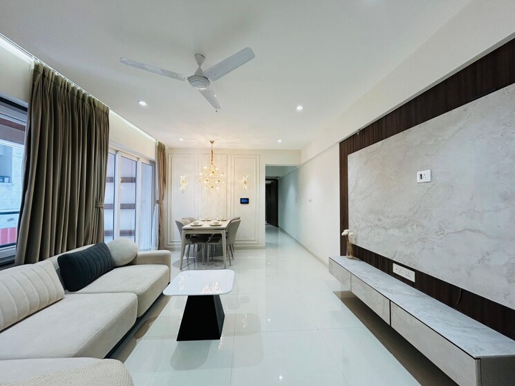 Living Room, sun-city 2 Bedroom 1150 Sq.Ft. Apartment In Sinhagad Road Pune 9550683