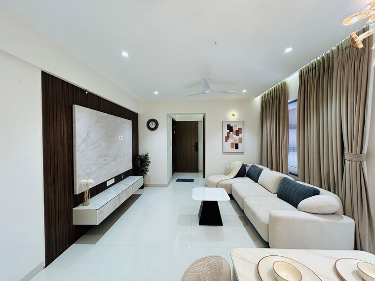 Living Room, sun-city 2 Bedroom 1150 Sq.Ft. Apartment In Sinhagad Road Pune 9550683