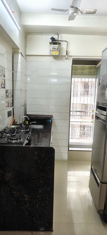 Kitchen in 1 BHK Apartment at Asha Ashok Smruti, Vadavali – for Sale