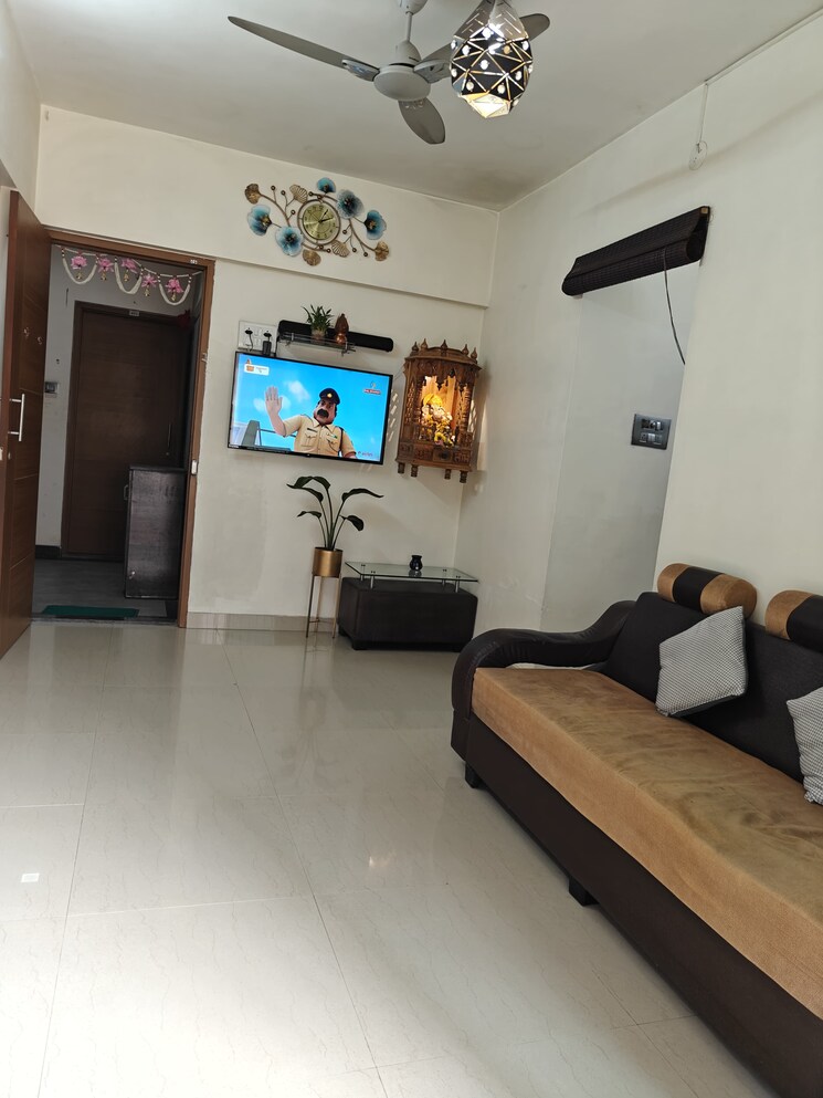 Living Room, asha-ashok-smruti 1 Bedroom 530 Sq.Ft. Apartment In Vadavali Thane 9550705