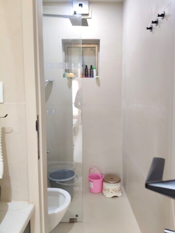 Bathroom in 3 BHK Apartment at Oberoi Springs, Andheri West – for Rent