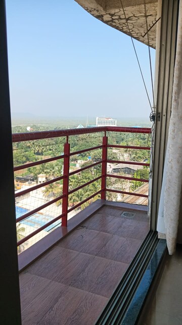Balcony in 3 BHK Apartment at Om Sai Charan CHS, Borivali West – for Sale
