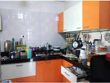 Kitchen in 2 BHK Apartment at Rosa Oasis Ph 2, Ghodbunder Road – for Rent