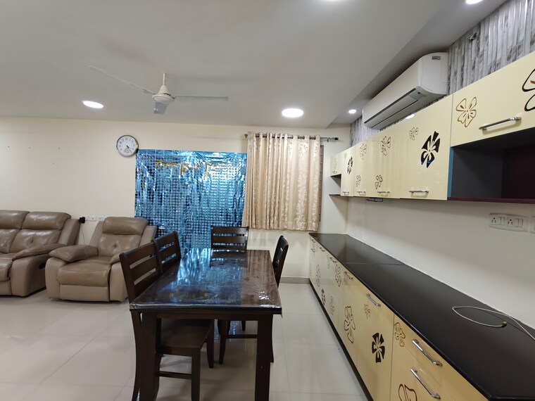 Living Room, indis-pbel-city 3 Bedroom 1534 Sq.Ft. Apartment In Peeranchuruvu Hyderabad 9550779