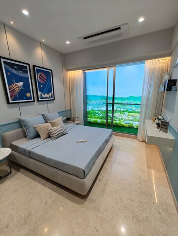 Bedroom in 2 BHK Apartment at Godrej Eternal Palms, Sanpada – for Sale