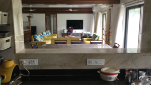 Living Room in 6 BHK Apartment at Camp – for Sale