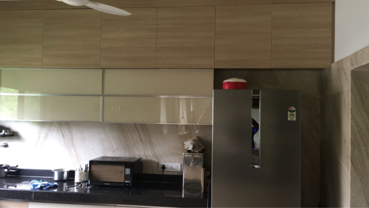 Kitchen, camp 6 Bedroom 4000 Sq.Ft. Apartment In Camp Pune 9550811