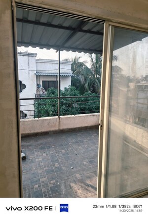 Balcony in 1 BHK Apartment at Deokar Homes, Wadgaon Sheri – for Rent