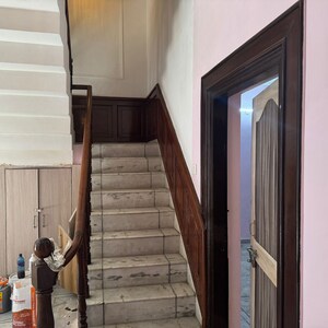 Staircase in 5 BHK Independent House at RWA Apartments Sector 47, Sector 47 – for Rent